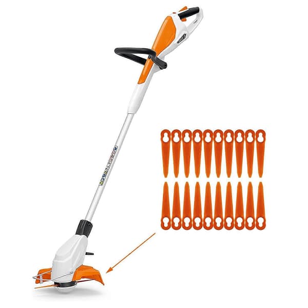 100 stk. ABS-erstatningsblade til STIHL Polycut 2-2 Plæneklipper