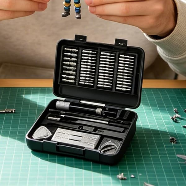 Electronic Screwdriver Set | 58-in-1 Screwdriver Maintenance Kit | High Hardness Screwdriver Set | for Electronics Mechanic Phone Watch ComputerJ
