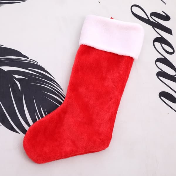 Large Christmas Stocking - Choose quantity Red 1-pack