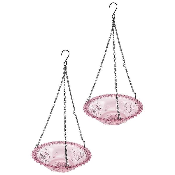 Fugleblomstformet hængende fuglefoderlampe