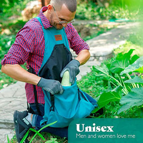 Harvest Backpack in Oxford Fabric - Tool Apron Fruit and Vegetable Picking with Adjustable Straps