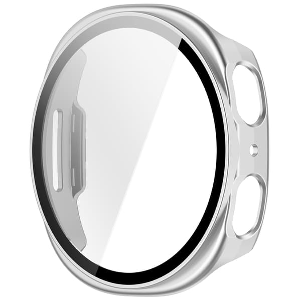 Stylish Case for Samsung Galaxy Watch 8 44mm Silver