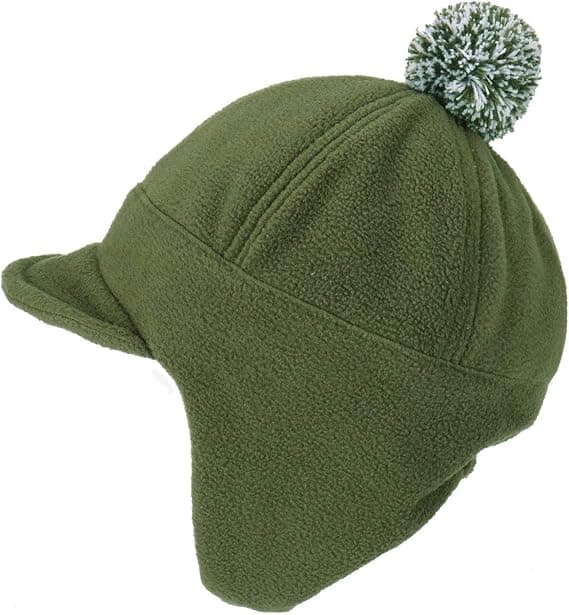 Gutters vinterlue med øreklaffer, baseballcaps, fleeceluer