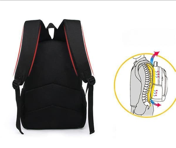 Hollow Knight-inspired 3-piece Backpack Set: Large Capacity Student Backpack, Style 18