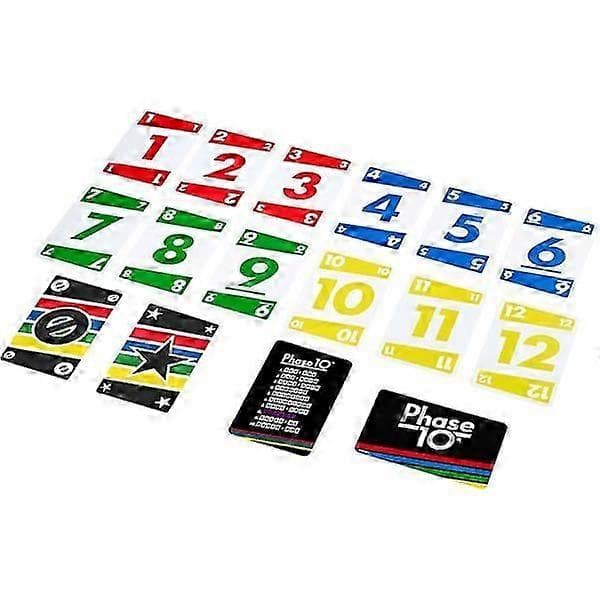 Phase 10 -korttipeli, musta laatikko - F0