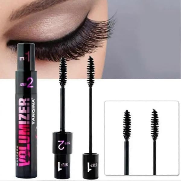 Dual-Effect Mascara, Waterproof, Curling, Natural Korean Style, Beginner-Friendly