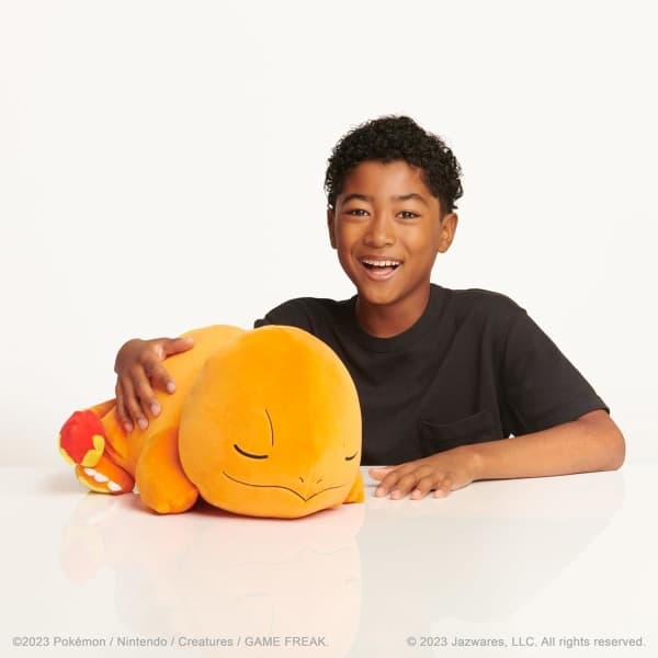 Sovende Charmander Plyslegetøj - 35 cm Charmander-FQ3