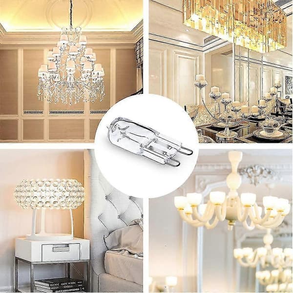 G9 Halogen Bulbs 35w Capsule Bulbs 230v 2800k Warm White Dimmable 10-pack