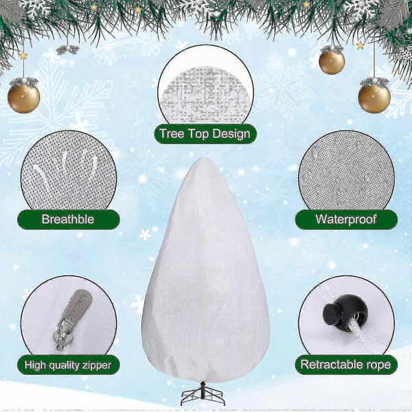 9 X 4ft Standing Christmas Tree Storage Bag - Adjustable Christmas Tree Storage Covers - Non-woven Kb