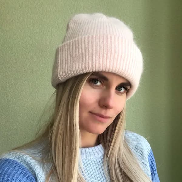 Vinterlue i Skullies-stil, Mote, Varme Beanies, Casual, Kvinner, Solid, Voksenluer, Hodeplagg