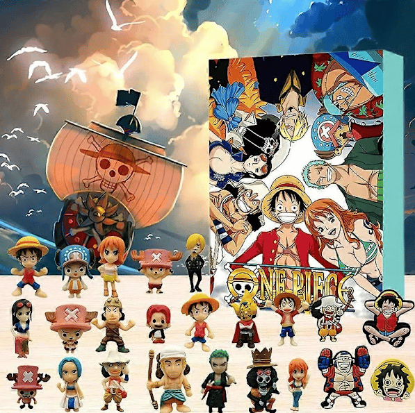Julekalender 2024 24 dager Blind Box Dukke Nedtelling Barnas julegave
