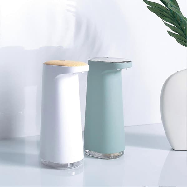 Automatic Soap Dispenser Rechargeable Foam Soap Dispenser for Office School Atrovirens