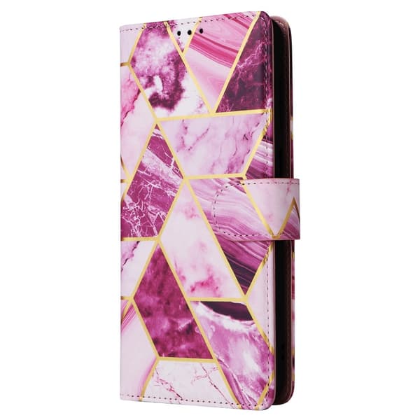 Samsung Galaxy S24 Case Marble Texture Purple