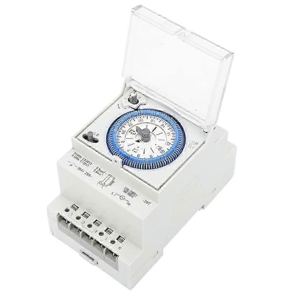 SUL181D Mekanisk Timer 15 Minutter 24 Timer Timer Tidsbryter Relé 250VAC 16A