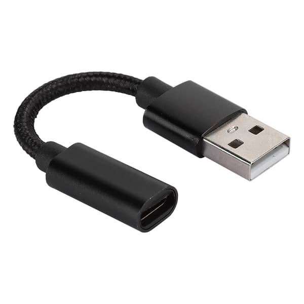 2 kpl C-tyypin naaras-uros-USB-sovitin puhelinliitin elektroninen siirtokaapeli