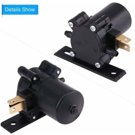12V Universal Forrude Viskermotor Sprinklerpumpe