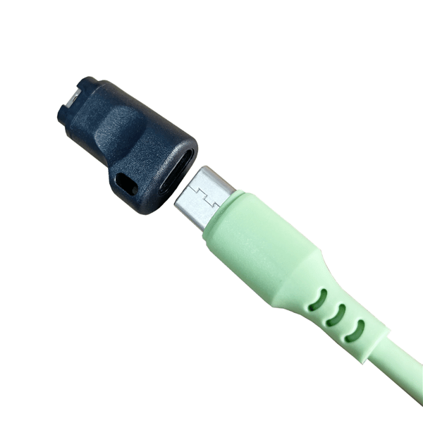 USB-C-sovitin Garmin-kellon lataamiseen, musta