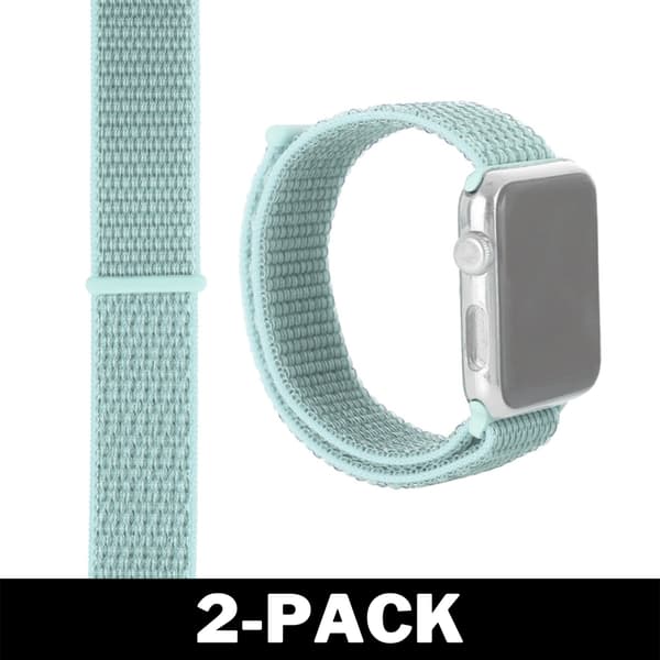 Apple Watch 42mm / 44mm Nylonrem Mintgrøn