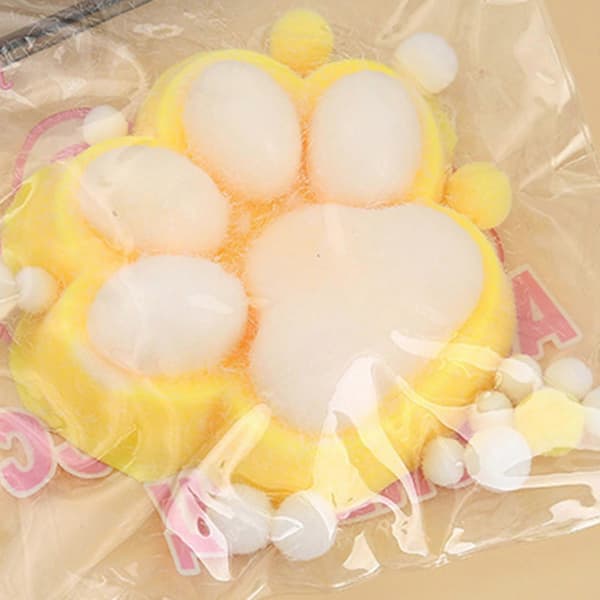 Creative Squeeze Toy Stress Relief Toy Simulation Squeeze Kitten Paws Squeeze Maltose Photo Props Small Paws for Students