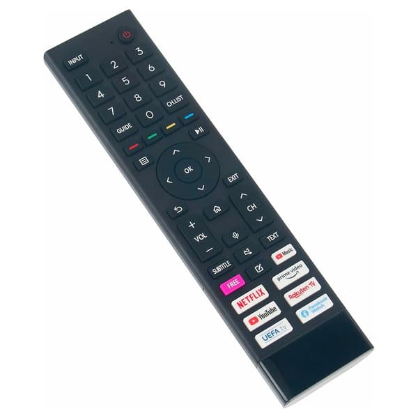 Fjernkontroll Erstatning ERF3B80H For Hisense TV (Støtter ikke stemmefunksjon)