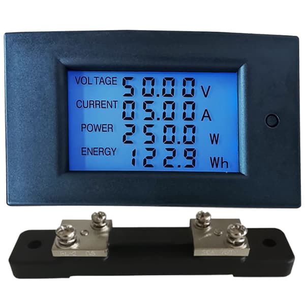 Måler Multimeter Amperemeter Voltmeter Spænding Strøm Effekt Energimåler