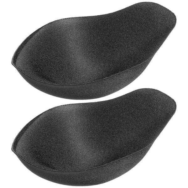 Herr Bulge Pouch Badetøj Undertøj Pad 3D-formet Sort 2-pak Sort