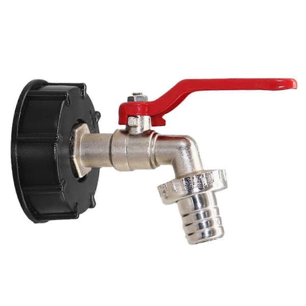 IBC Tank Adapter S60X6 3/4 tum Vattenkran för Vattenlagringstank