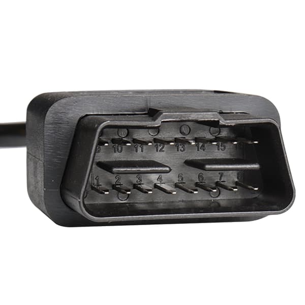 OBD2 forlængerkabel 16-pin han 60 cm