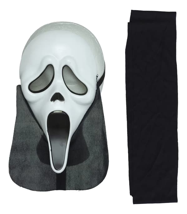 Standard Scream Voksen Kostume Negr