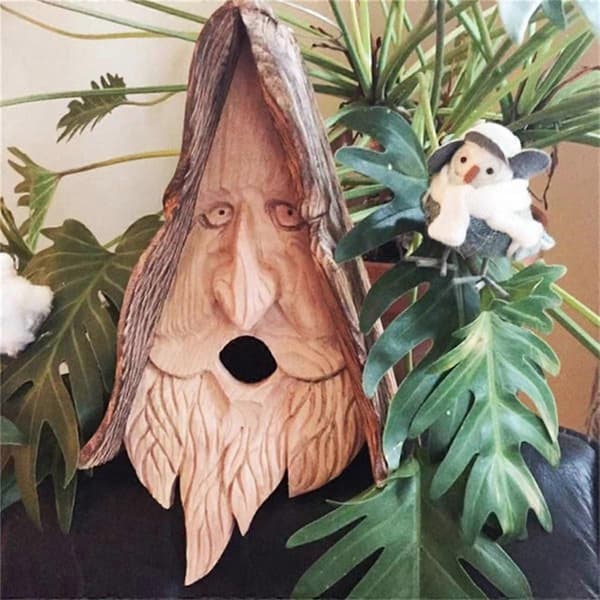 Fuglemater Hagedekorasjon