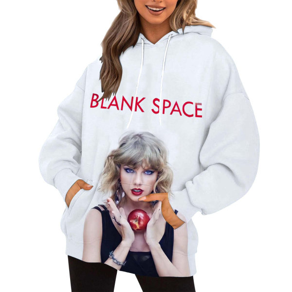 Taylor Swift-sångare Taylor Swift kringutrustning 3D printed huvtröja trendig för både män och kvinnor XS