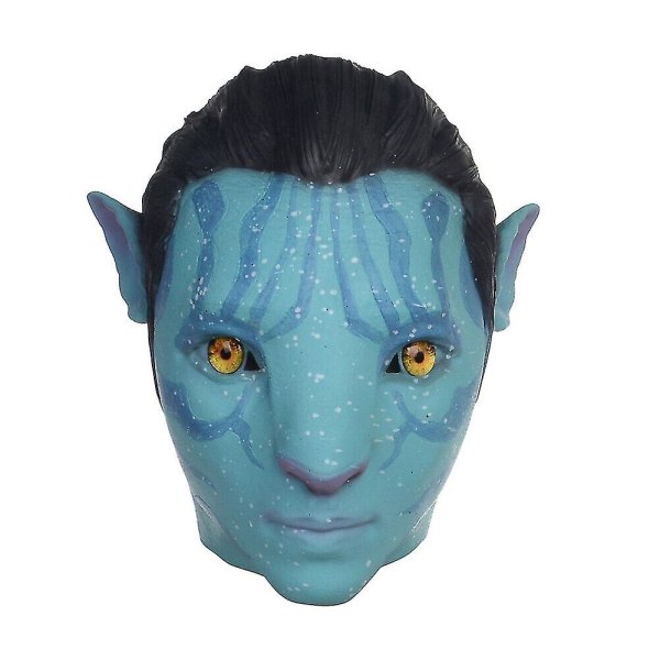 Avatar 2 Cosplay 3d Huvudbonader Film Helhuvud Latexmask För Kvinnor Män Halloween Rollspel Fest Fancy Dress Up Rekvisita Mens