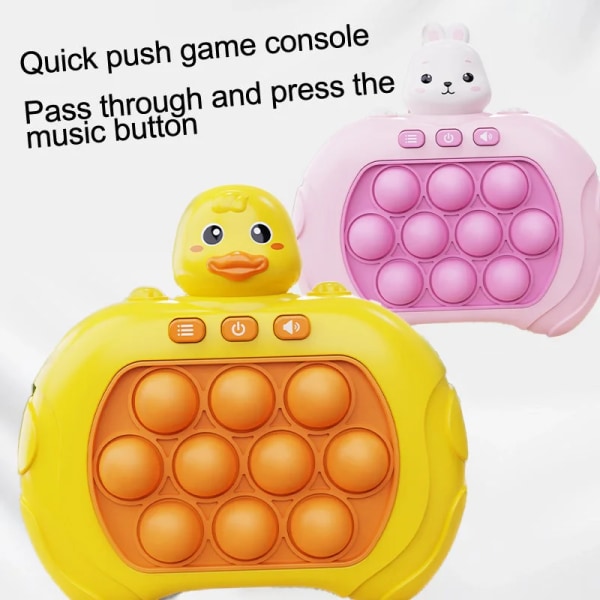 Ultimat kul med Pushing Game Machine, Happy Speed, Puzzle Pass, Kill Rats och dekomprimera leksaker - Gör dig redo för Non-Stop Entertai Rabbit Upgrade