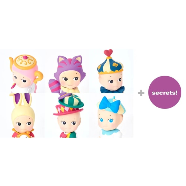 Sonny Angel in Wonderland Alice Series Blind Box Sömngång Action Anime Mystery Figur Leksaker och hobbyer Caixas Supresas Presenter confirm style 4