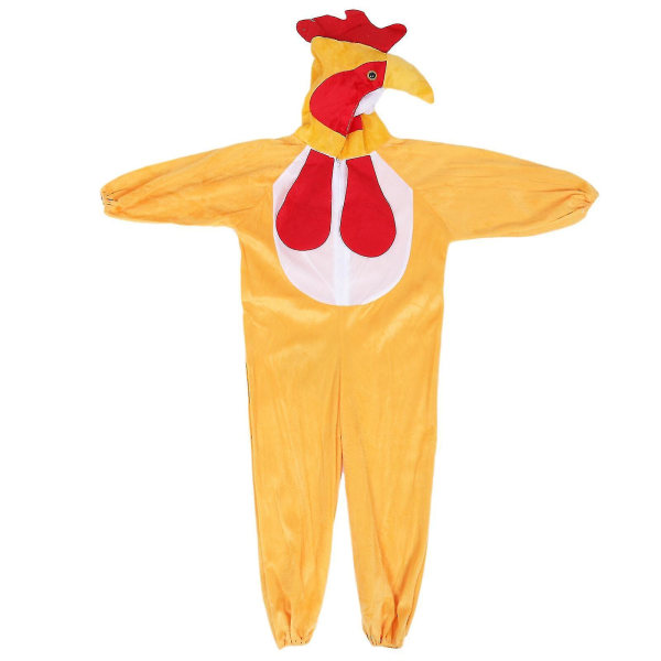 Rolig Kycklingdräkt Barn Cosplay Klä upp Kostymer Snygga för pojktjejer