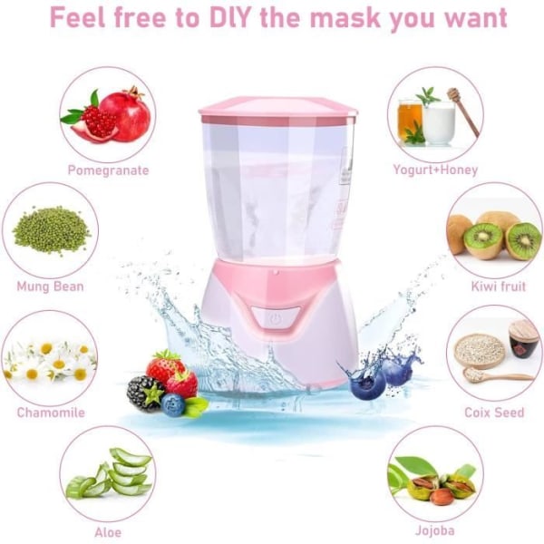 Ansiktsmasker - Ansiktsmask Maskin Hudvård Skönhetsverktyg Natural Fruits Make Yourself