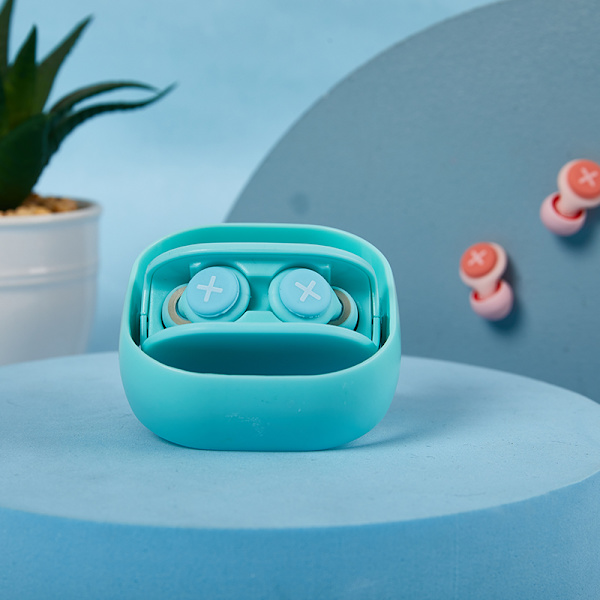 Silikonproppar Sömnproppar Brusreducerande små pluggar Blue A