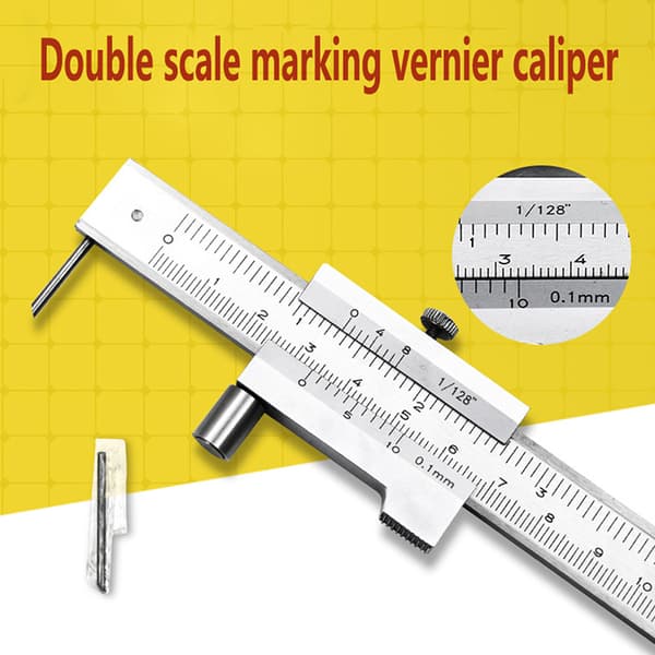 0-200 mm Markering Vernier Caliper Scriber mätlinjal