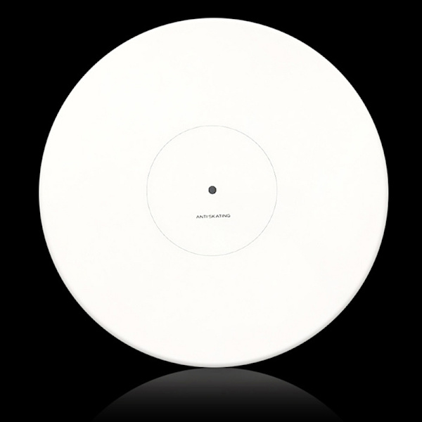 Anti-sliding Record Pickup Kalibreringsplatta Avståndsmätare White
