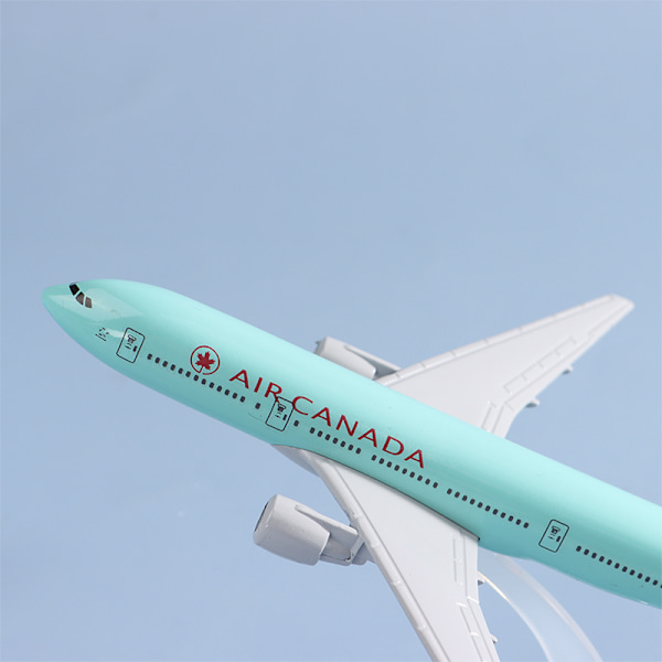 Boeing 777 Planmodell Legering Metallmodell Flygplan Souvenirmodell