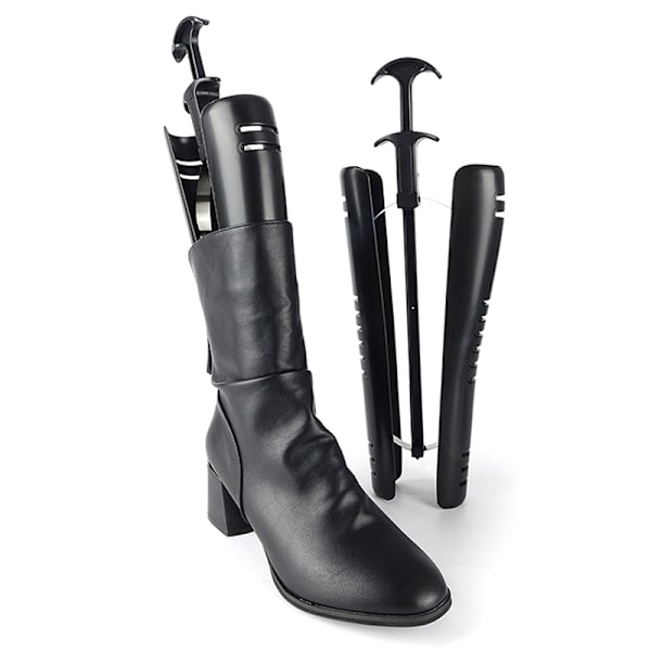1 st stövlar stativ hållare med handtag dam boot sko träd Stretch Black