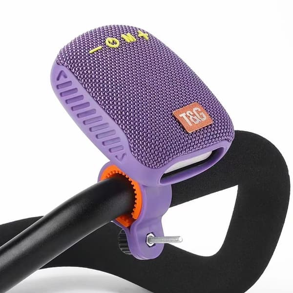 Utomhuscykel Bluetooth -högtalare TWS trådlös ljudbox Gray