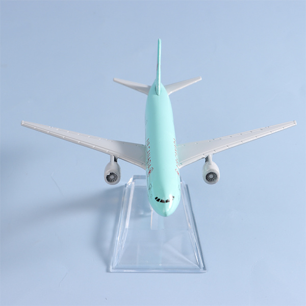 Boeing 777 Planmodell Legering Metallmodell Flygplan Souvenirmodell