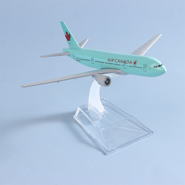 Boeing 777 Planmodell Legering Metallmodell Flygplan Souvenirmodell