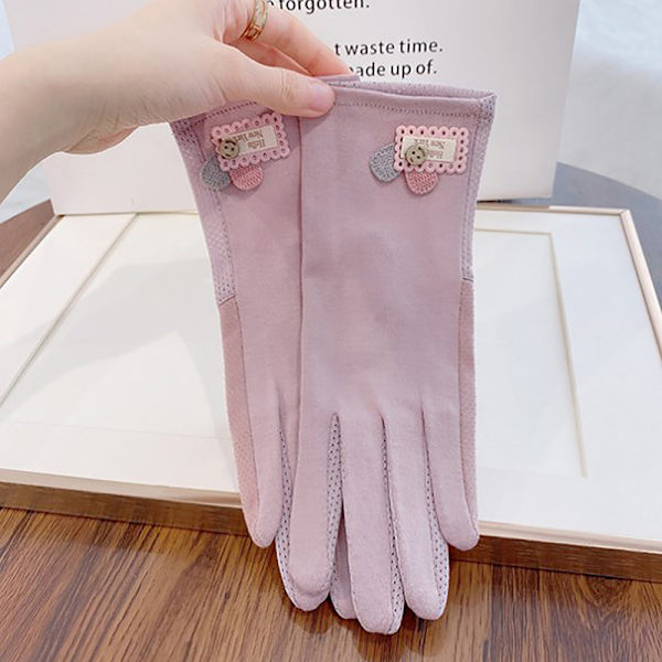 Damhandskar Solskyddshandskar för kvinnor Purple