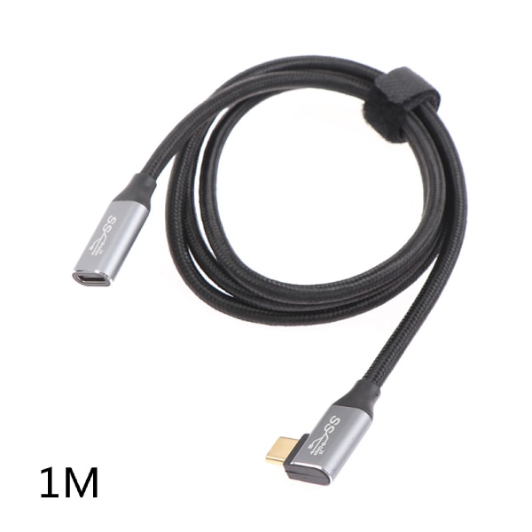 USB 3.1 hona till USB-C hane förlängningsdataladdningskabel 1M