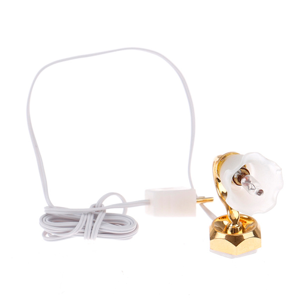 Dockhus Mini Gyllene Blomknopp Vägglampa