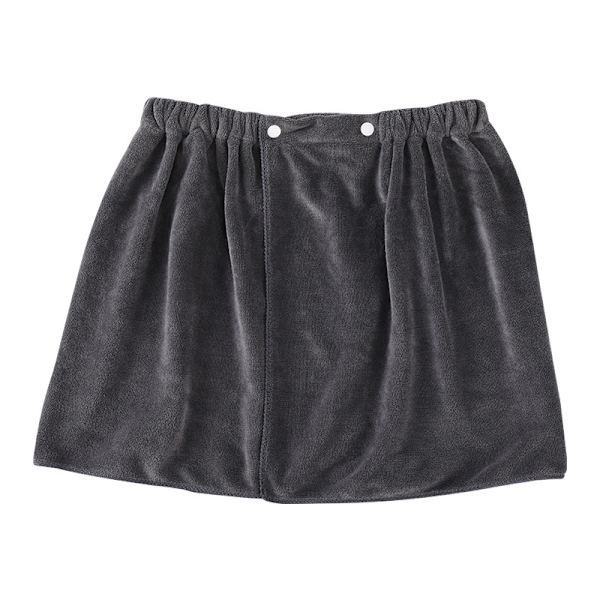 Microfiber Pyjamas Herr Nattkläder Korta handduksbyxor Gray