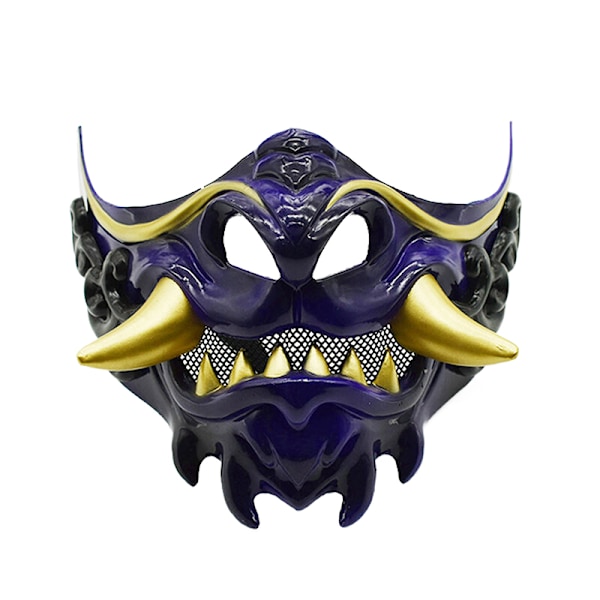 Halvmask Röd Prajnaparamita Mask Halloween Ond Djävul Fest Ma A3