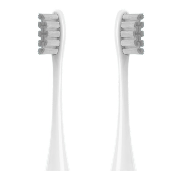 10 st utbyteshuvuden för elektriska tandborstar som är kompatibla Gray